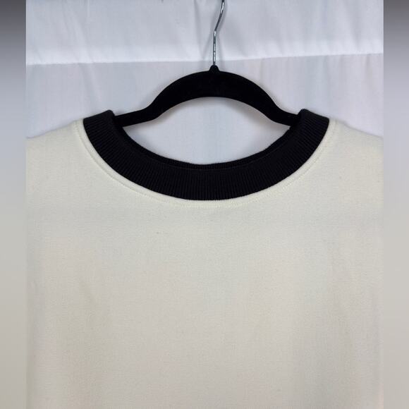 HATCH Lara Jersey Dress Cream/Black Size 1 Maternity - Picture 3 of 11